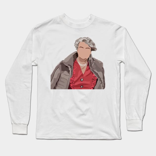 Eleanor Roosevelt Long Sleeve T-Shirt by itsaulart